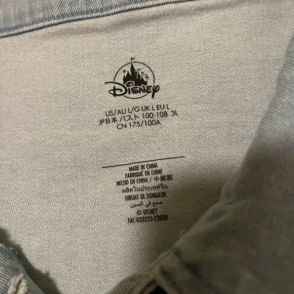 DISNEY Pixar ‘Soul’ denim jean jacket large - Picture 10 of 12